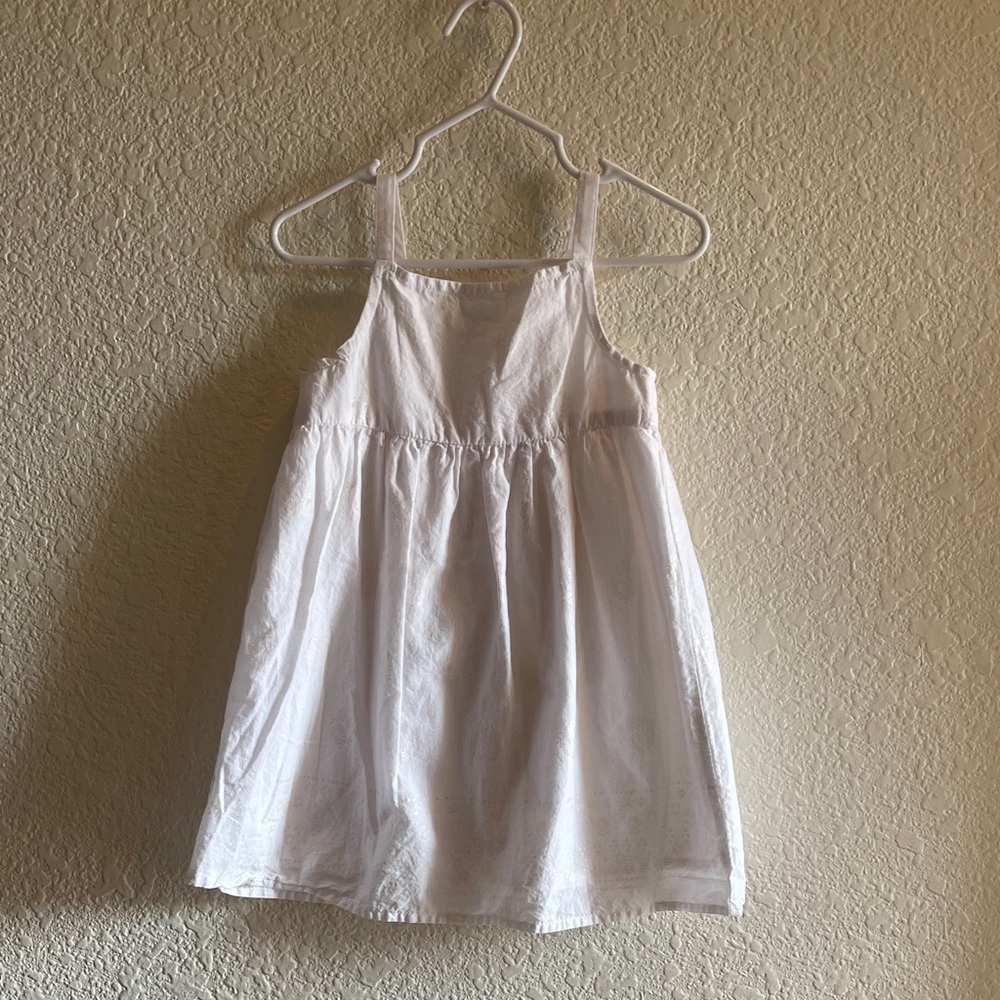 White Spaghetti Strap Dress